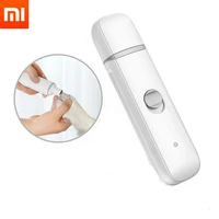 original xiaomi pawbby rechargeable pet nail cilppers electric dog nails polish usb electric pet nail scissors grooming trimmer