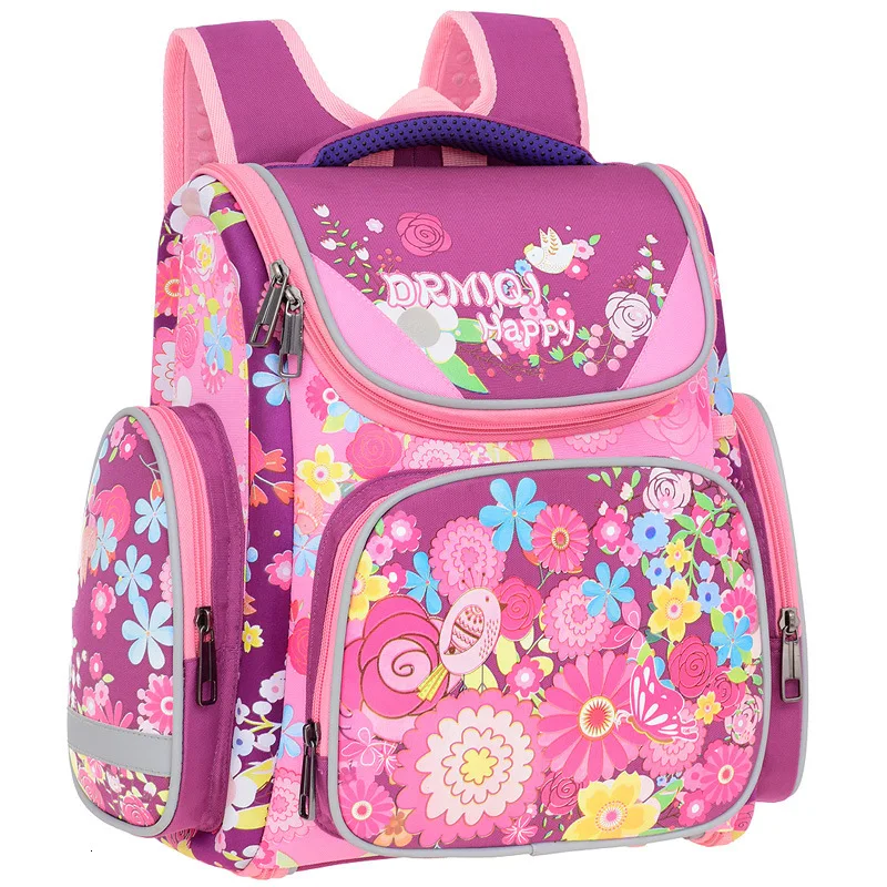 2023 Children School Bags Boys Girls Waterproof Orthopedic cartoon car school Backpack schoolbags kids Satchel Mochila escolar
