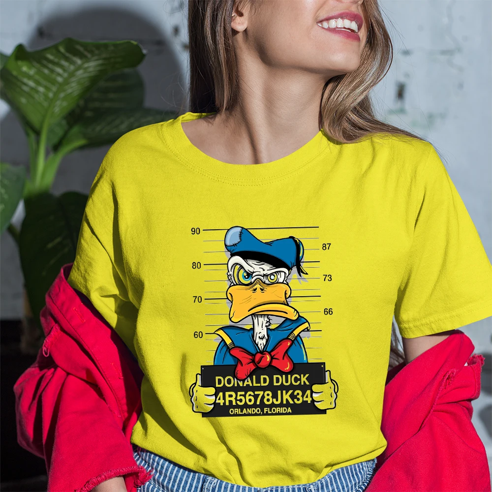 

Футболка женская с круглым вырезом, 6 цветов