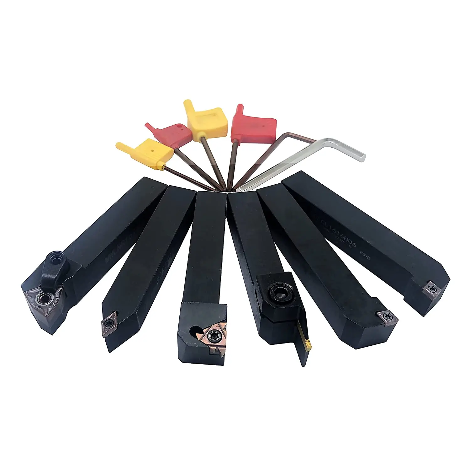 Набор резцов для резки карбида хвостовик 3/8 дюйма 6 шт. | Инструменты