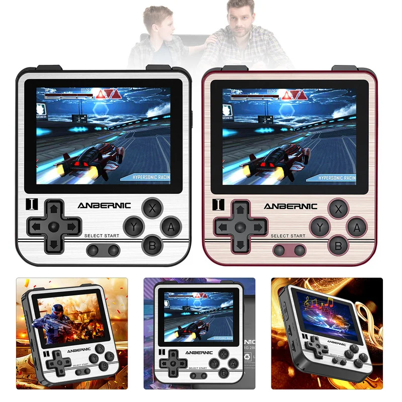 

RG280V Hand-held Gaming Player Game Console Practical Multifunctional Hand-held Gaming Device Handheld Game Players