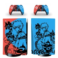 gin tama style ps5 disc edition skin sticker for playstation 5 console 2 controllers decal vinyl protective skins style 1