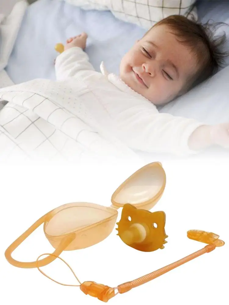 Детская Силиконовая пустышка безопасная для новорожденных Успокаивающая нано