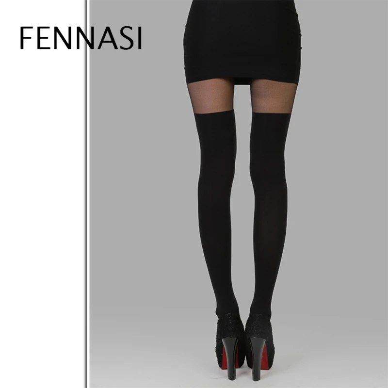 FENNASI популярные в Японии женские сексуальные бархатные колготки для девушек