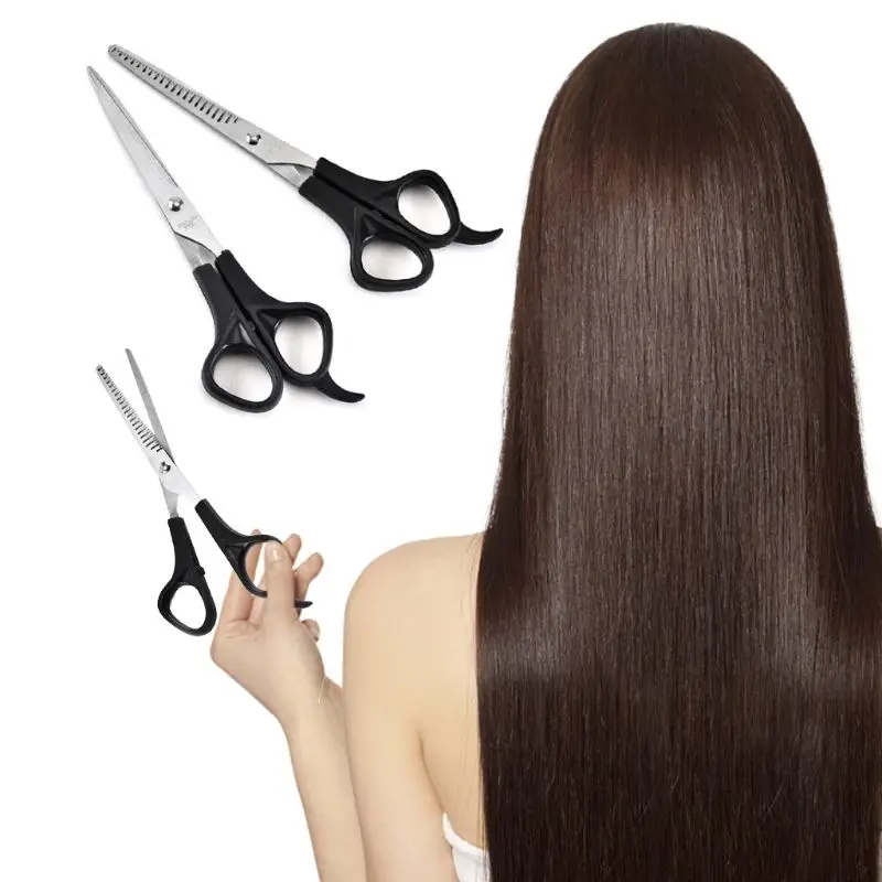 

1Set Stainless Steel Hair Cutting Scissors Sharp Thinning Hairdressing Shears