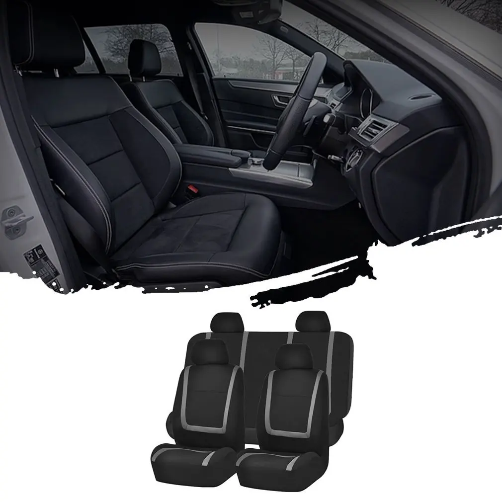 

Car Seat Cover 9 Piece Set Front Seat Cover Four Seasons Universal Breathable Soft Warm Offer Front Seat Cover