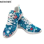 Женские кроссовки INSTANTARTS, из дышащей сетки, на плоской подошве, весна-лето