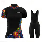 Женская велосипедная Джерси 2022, велосипедная одежда, Женская велосипедная одежда с коротким рукавом, одежда для шоссейного горного велосипеда, рубашка для езды, комплект Джерси