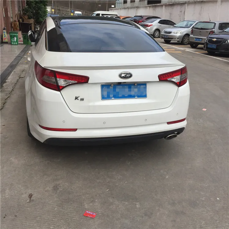 Спойлер Optima 2011 2013 Kia K5 спойлер YCK из АБС пластика цвет заднего крыла автомобиля