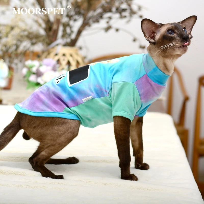 Одежда для домашних животных Deven кошек без волос Сфинкс хлопковая Футболка
