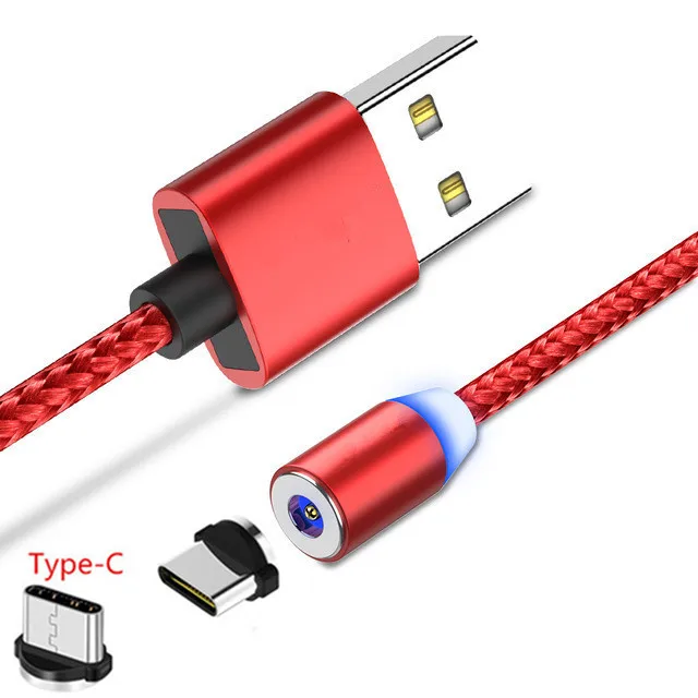 Магнитный зарядный кабель USB Type C для Samsung galaxy S9 S10 A40 A60 быстрое зарядное устройство