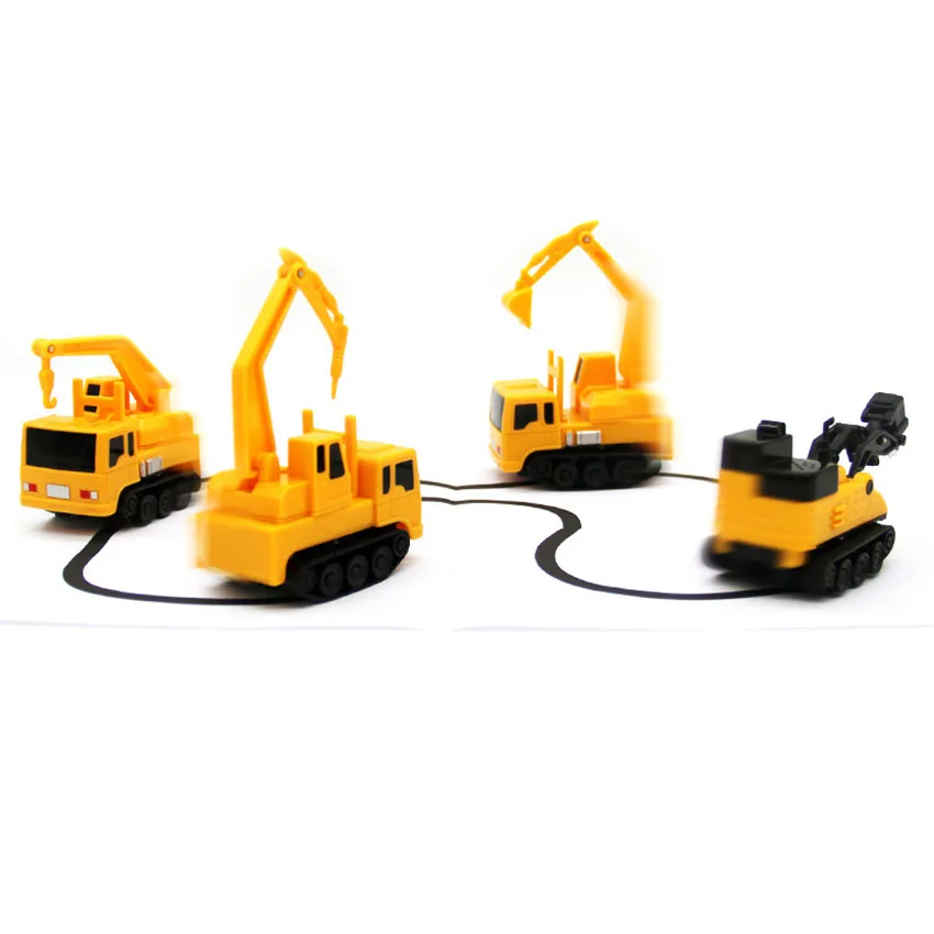 Волшебная кисть трек игрушечный автомобиль креативная Индукционная экскаватор