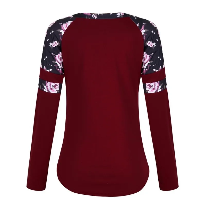 

European and American Women's Printed Women's Round Neck Pullover T-shirt Skull T Shirt Graphic T Shirts Harajuku