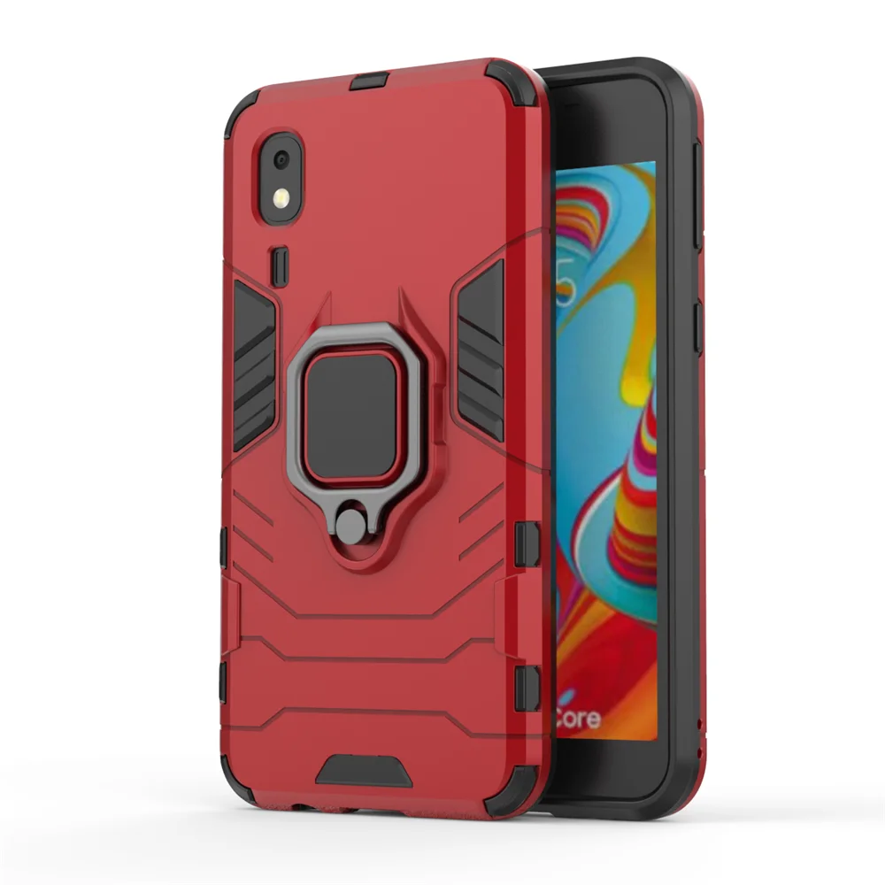 

Case For Samsung Galaxy A2 Core 2019 SM-A260F SM-A260G Case Ring Stand Back Cover for Samsung A 2 Core A2Core A260F 5.0" Coque