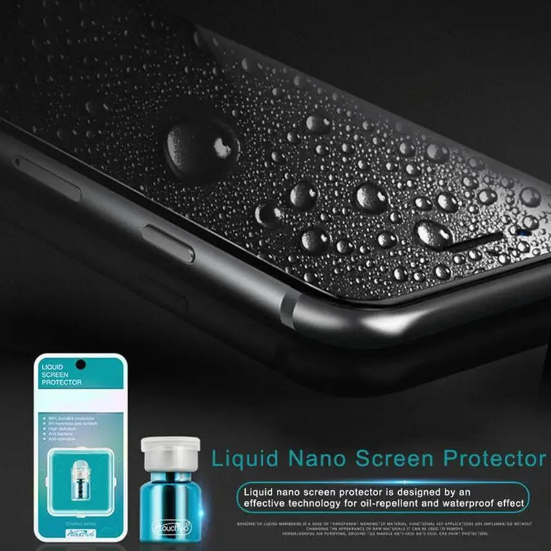 

Nano Vloeibaar Glas Screen Liquid Glass Screen Protector Oleophobic Coating Film Universal For Iphone Huawei Xiaomi