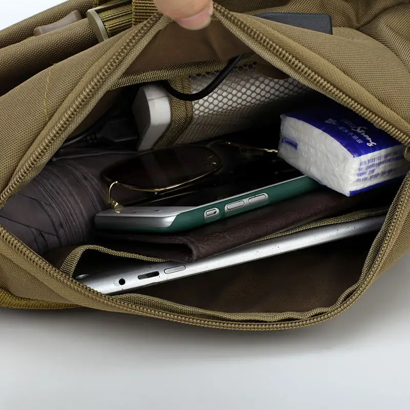 

Daiwa Fishing Tackle Bag Waterproof Nylon Single Shoulder Backpack Hand Chest Bag Outdoor Camping Hiking Huntting