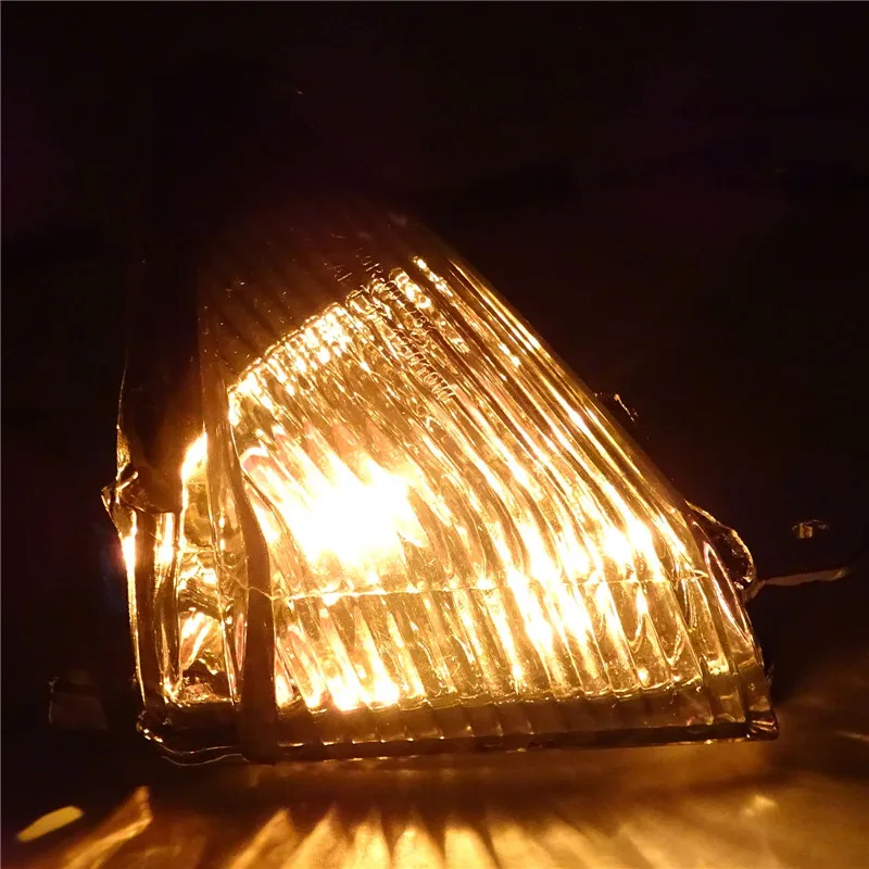 Передняя мигалка указатели поворота световая индикаторная лампа Янтарная для