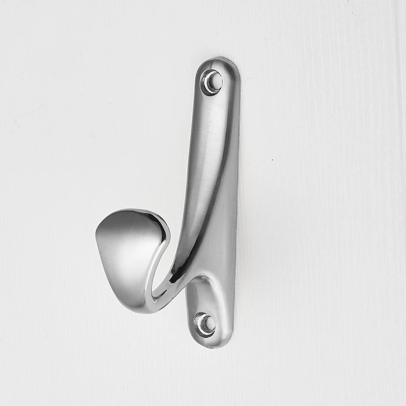 

Простая вешалка для одежды NAIERDI из цинкового сплава, настенный крючок для полотенец для ванной, кухни, спальни, вешалка для шляп и сумок для ключей