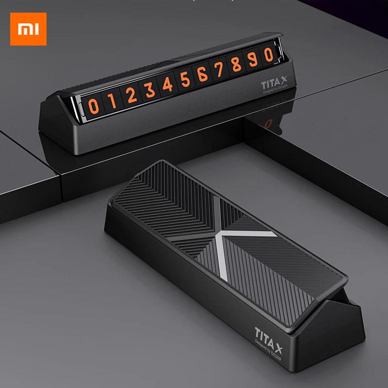 Xiaomi mi, jia Titx, флип, тип, для автомобиля, умеренный, для парковки, номер телефона, карта, пластина, mi ni, украшение для автомобиля, для Xiaomi mi, дома