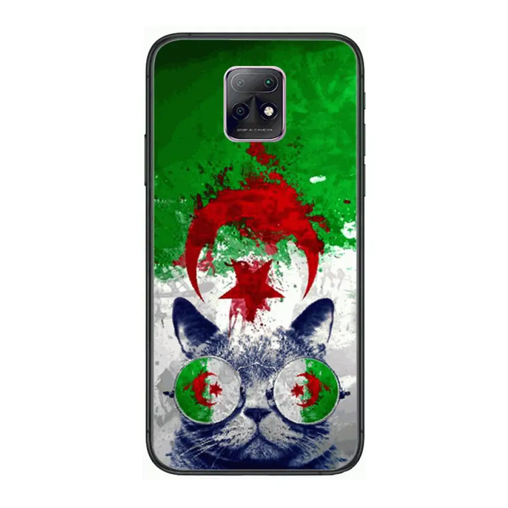 

Algeria National Flag Phone Case For XiaoMi Redmi 10X 9 8 7 6 5 A Pro S2 K20 T 5G Y1 Anime Black Cover Silicone Back Pretty