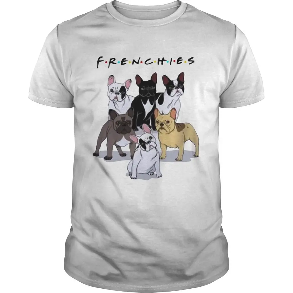 

Frenchy's dog friend T-shi. Summer Cato Sho Mouw O-ne ntlemen New S-3XL