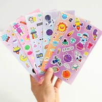 1 sheet cute my space dreams astronaut diary decorative stickers