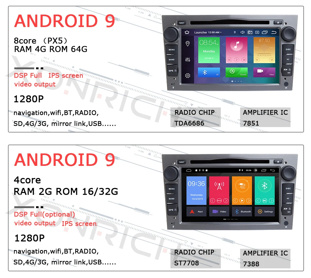 Ips DSP 4 ГБ 2 Din Android 9 Автомагнитола для Opel Vectra C Vauxhall Astra HG J Zafira B Corsa D vivaro Meriva AntaraVeda мультимедиа