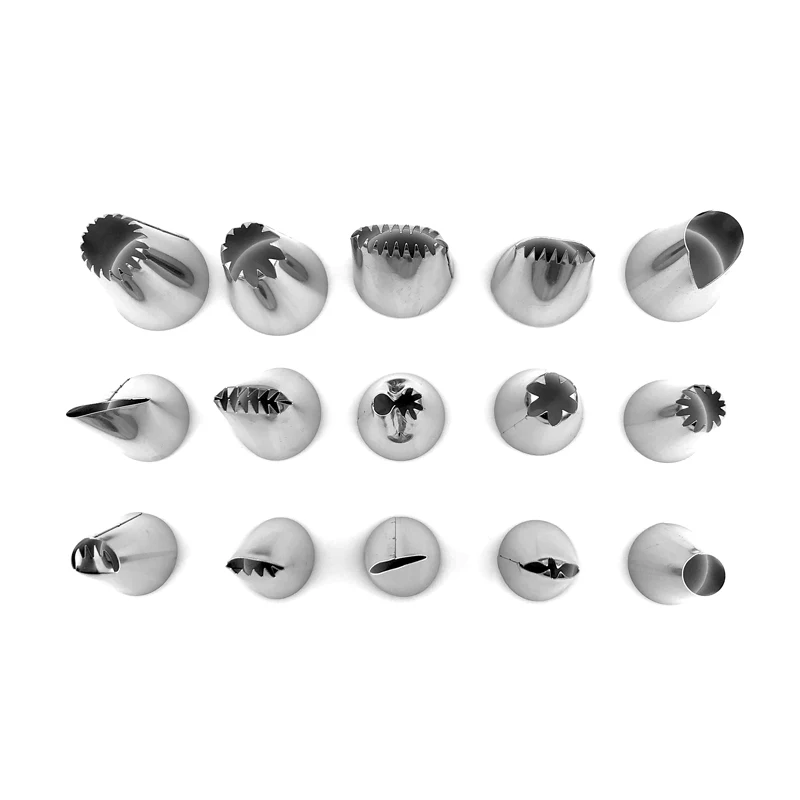 15 шт./компл. сопла обледенение трубопроводов крем новая форма украшения торта