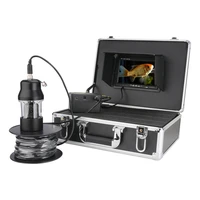 7 inch 20m underwater fishing video camera fish finder ip68 waterproof 38 leds 360 degree rotating camera