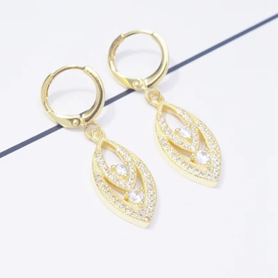 Micro Pave AAA циркониевые Стразы, круглые серьги-кольца для женщин и девушек, подарок, позолоченные серьги, модные ювелирные изделия, сережки