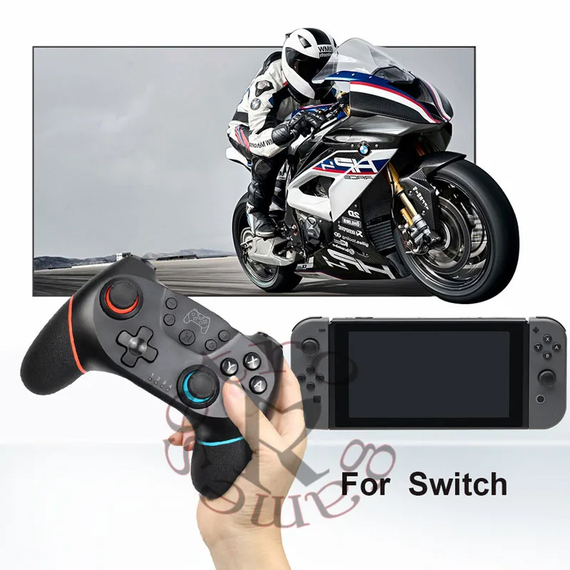 Беспроводной контроллер Switch Pro Bluetooth для NS Splatoon2, пульт дистанционного управления для пульта дистанционного управления, консоль Switch Lite