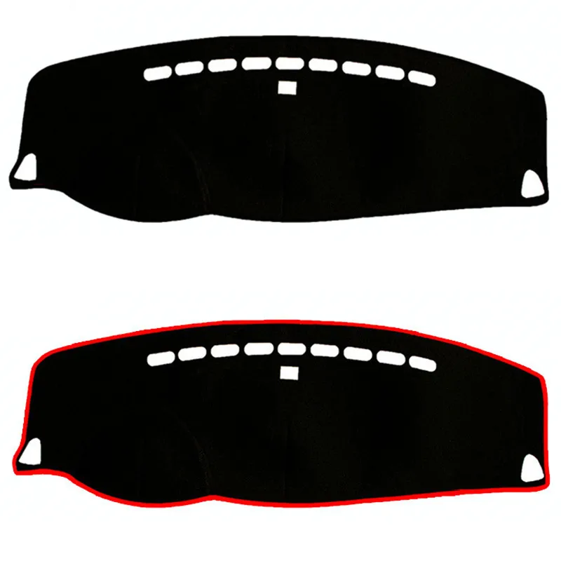 Для Mitsubishi Outlander 2006-2011 2012 приборной панели автомобиля Обложка коврик панель Dashmat