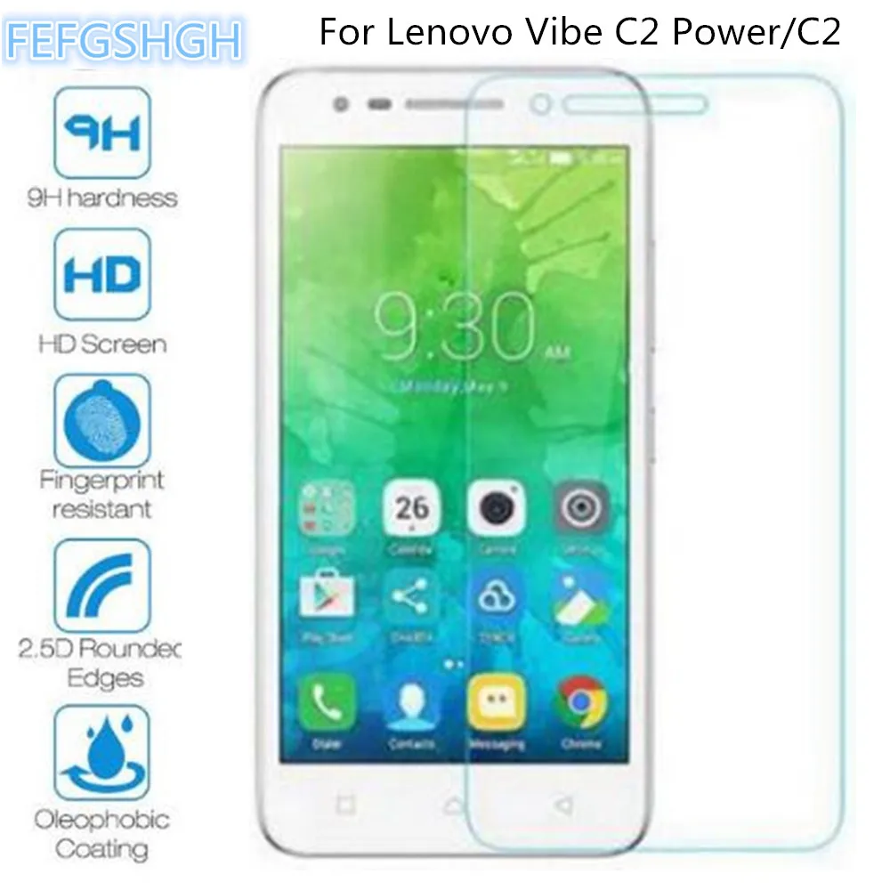 Закаленное стекло для Lenovo Vibe C2 защита экрана K10a40 защитная пленка K10 A40 5 0|Защитные