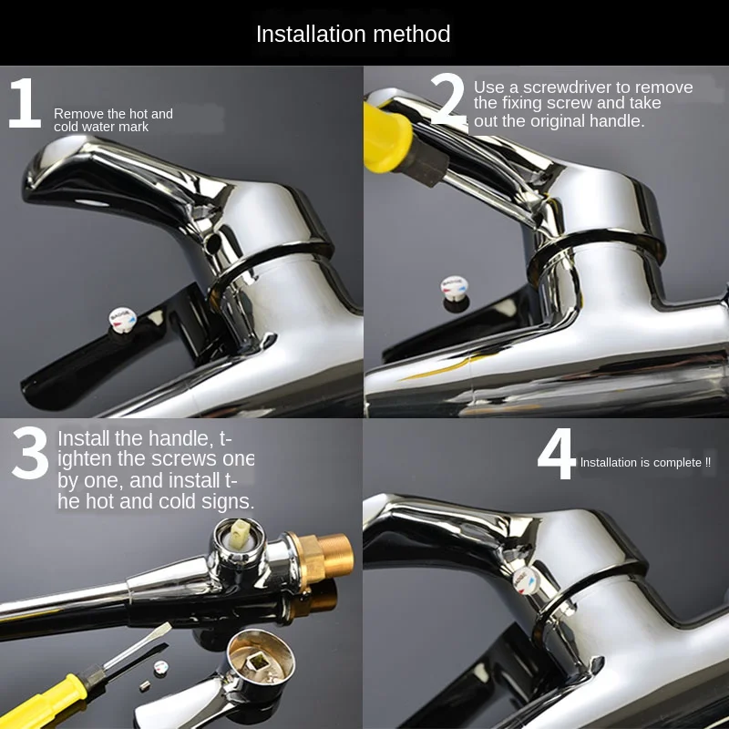 Ручка для смесителя чаша переключатель душа горячей и холодной воды 25 35 40 катушек