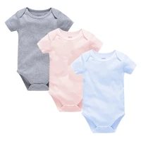 unisex infant baby overalls bodysuits outfit new body boy girl jumpsuit bebes 0 24m solid short sleeve newborn baby onesies