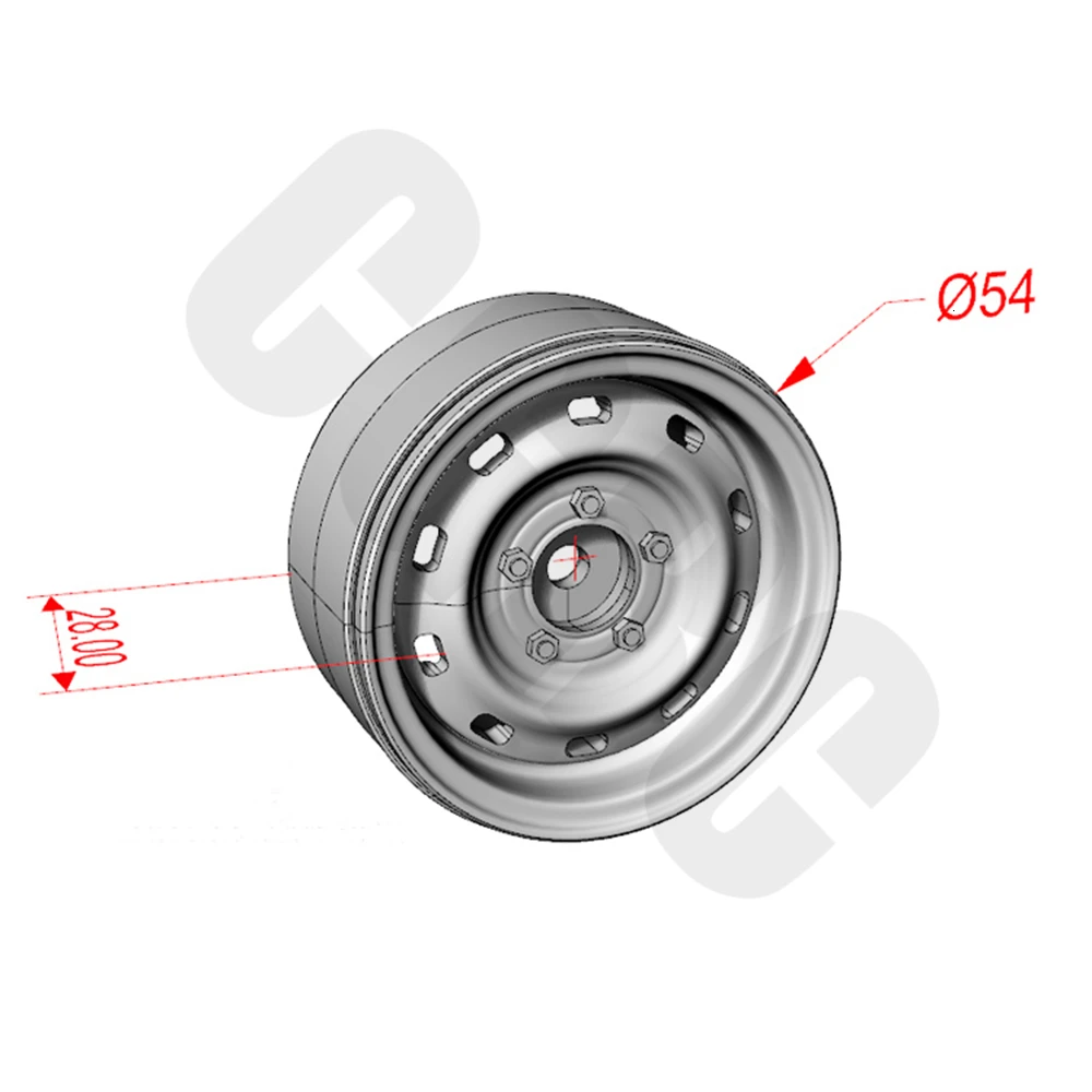 4 шт. металлические 1,9 дюйма колеса Ступицы Beadlock обод для 1/10 RC Гусеничный автомобиль TRX4 Bronco RC4WD D90 D110 осевой SCX10 90046 JIMNY CFX VS4