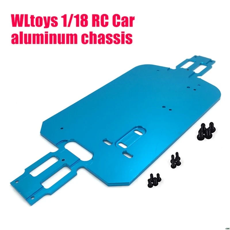1/18 RC автомобиль синий 4WD шасси углеродное волокно запчасти для WLtoys A949 A959-B A969 A979 K929