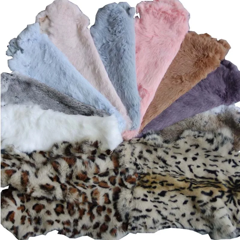 Натуральный мех кролика для самостоятельной сборки аксессуары одежды | Дом и сад