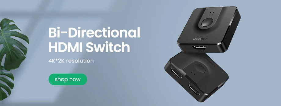 Ugreen KVM переключатель USB 3,0 2,0 USB Переключатель Селектор 2 порта ПК обмен 4 устройства для клавиатуры мышь Сканер Принтер Kvm переключатель