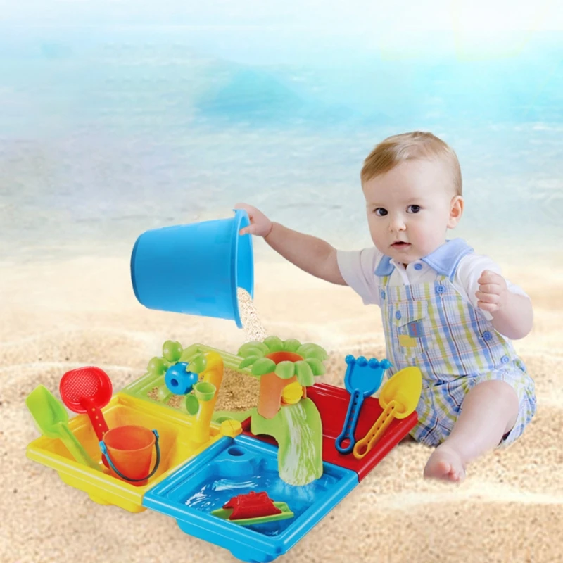 

Bath Beach Toys for Infants 6-12 Months Digging Sand Bucket Fun Toy Gifts