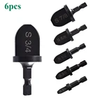 Трубчатый расширитель, 6 шт., для кондиционера, холодильника, медная трубка, инструмент для обмотки, трубчатые расширители 78, 34, 58, 12, 38, 14 дюйма