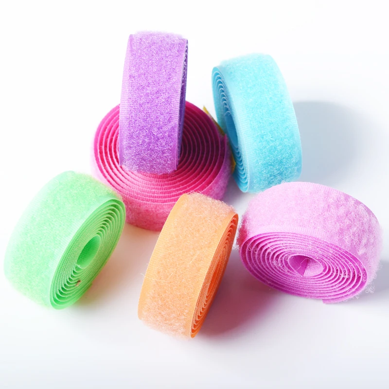 5 м * 2 см крючок ручной работы и петля без клейкая крепежная лента нейлоновая