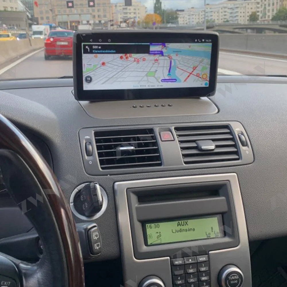 Автомобильный мультимедийный плеер Android 6,0 головное устройство для Volvo s40 c30 2008-2012 gps навигация радио WiFi смартфон BT без dvd плеера