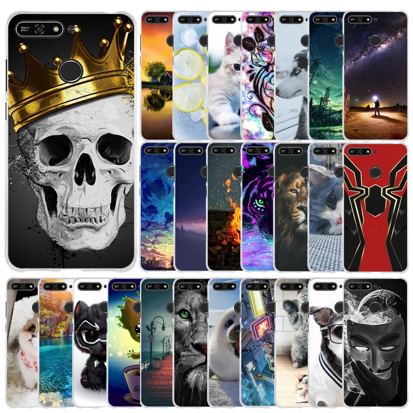 Чехол для Huawei Honor 7A Pro / Y6 Prime 2018 силиконовый чехол | Мобильные телефоны и аксессуары