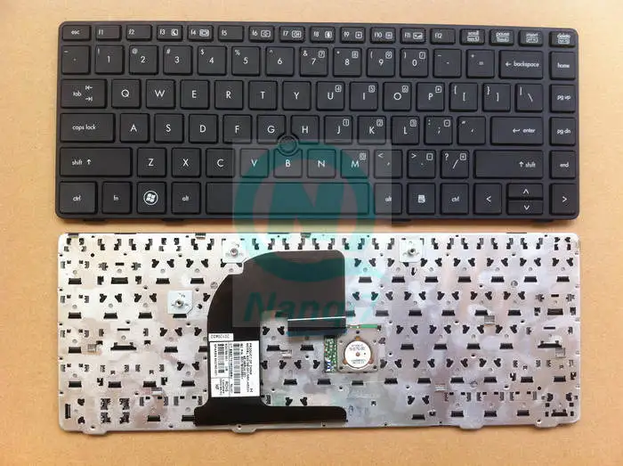 Новая Оригинальная клавиатура для HP ProBook 6460b 6465b 6470b 6475b US с рамкой 641834-001 6037B0054601 -