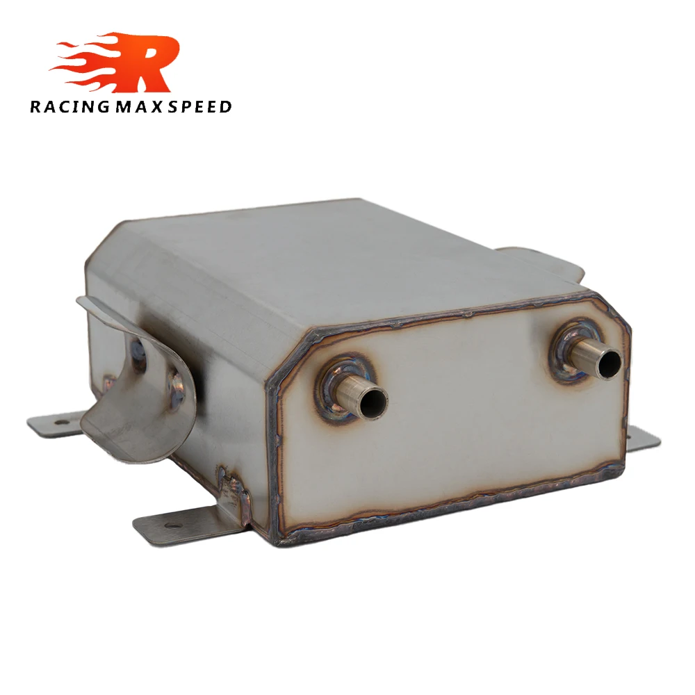

Universal 3.5L Racing Stainless steel Oil Catch Can Oil Tank Continuous Fuel Supply Ldeal For 1/4 Mile Race
