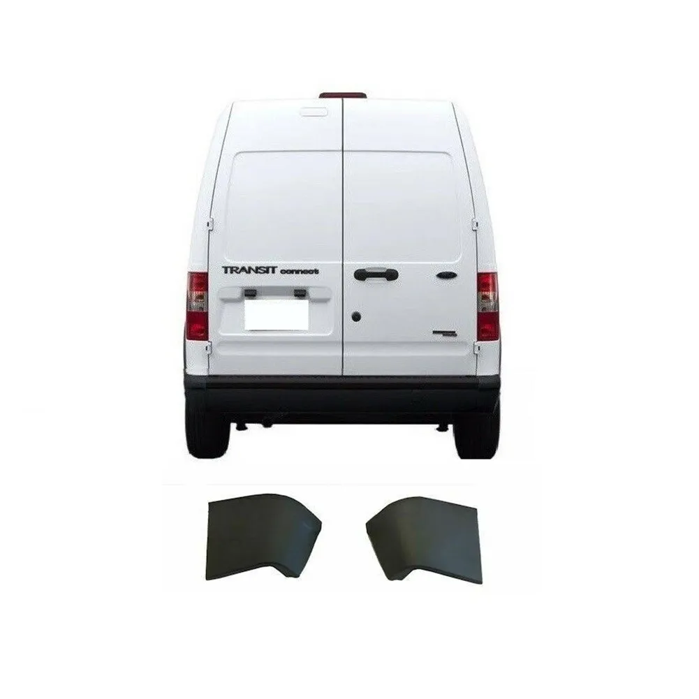 

End Pad Bumper End Cap Corner Cover Wea-resistant 2 Pcs Rear Left & Right