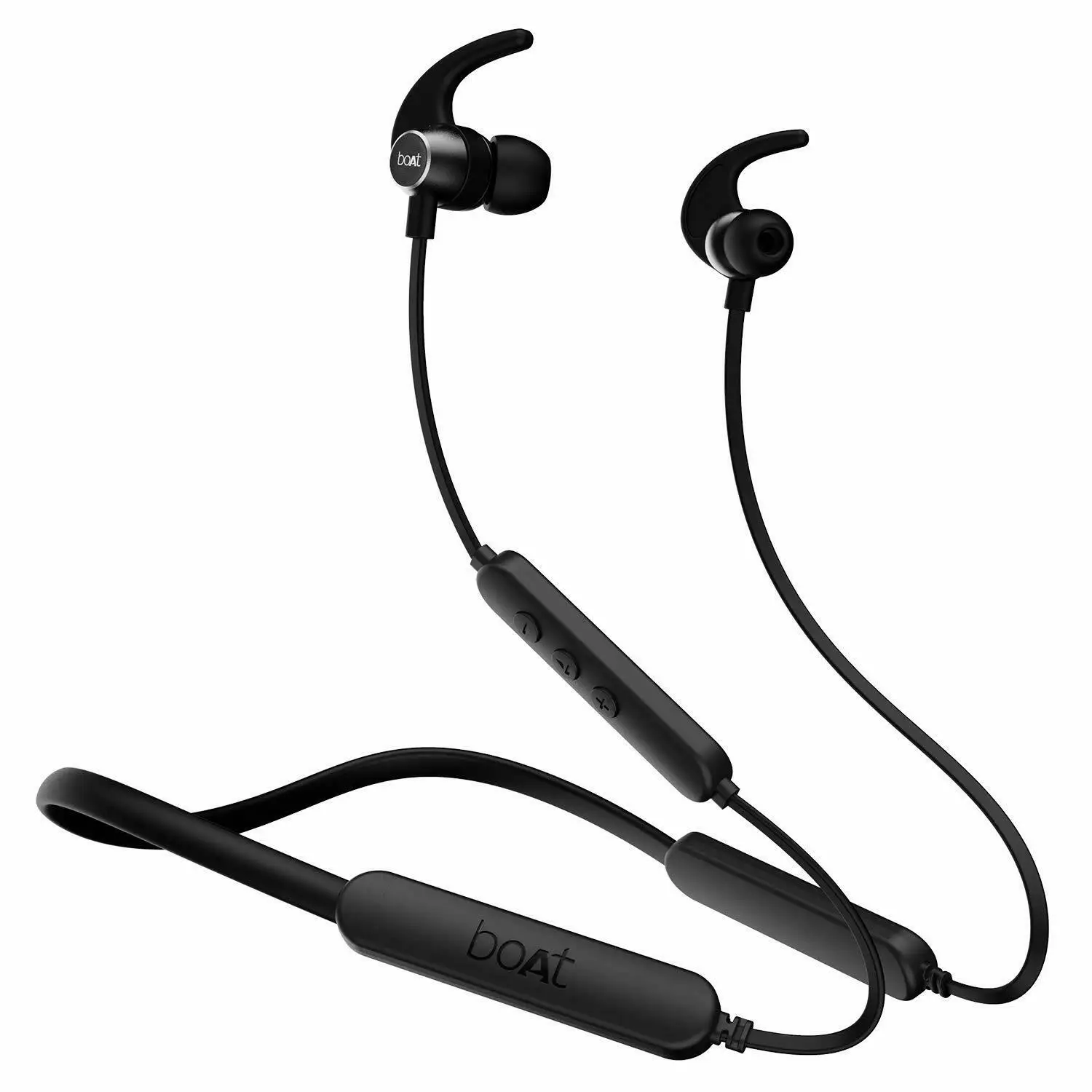 

Наушники-вкладыши boAt Rockerz 255 Pro + с аккумулятором 40 часов, быстрая зарядка, черный цвет