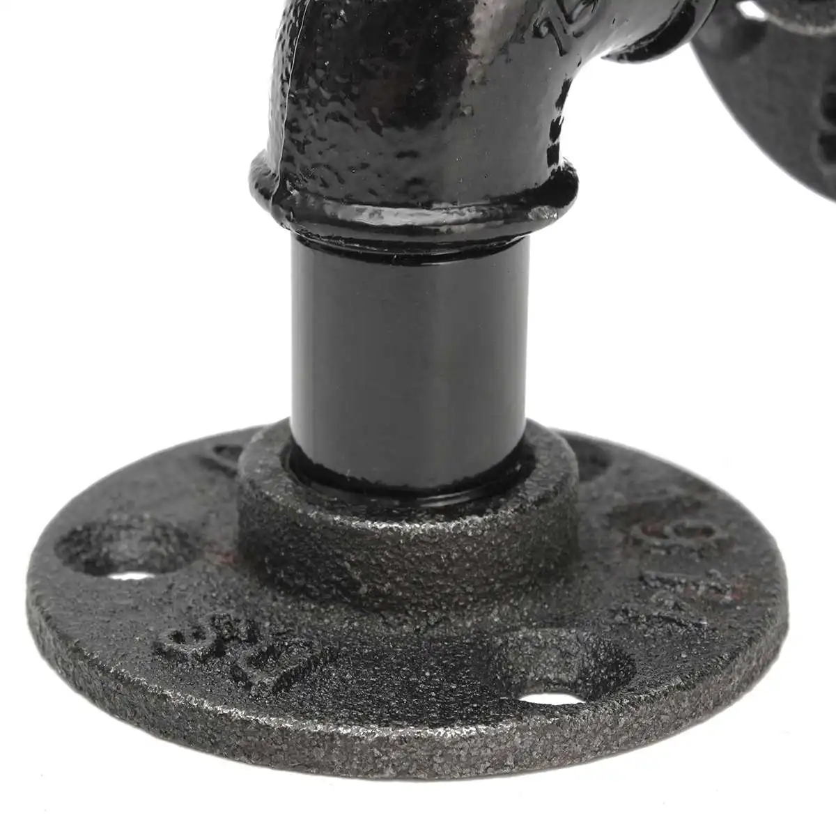 2 шт./компл. L-образный кронштейн для труб настенная плавающая полка винтажный