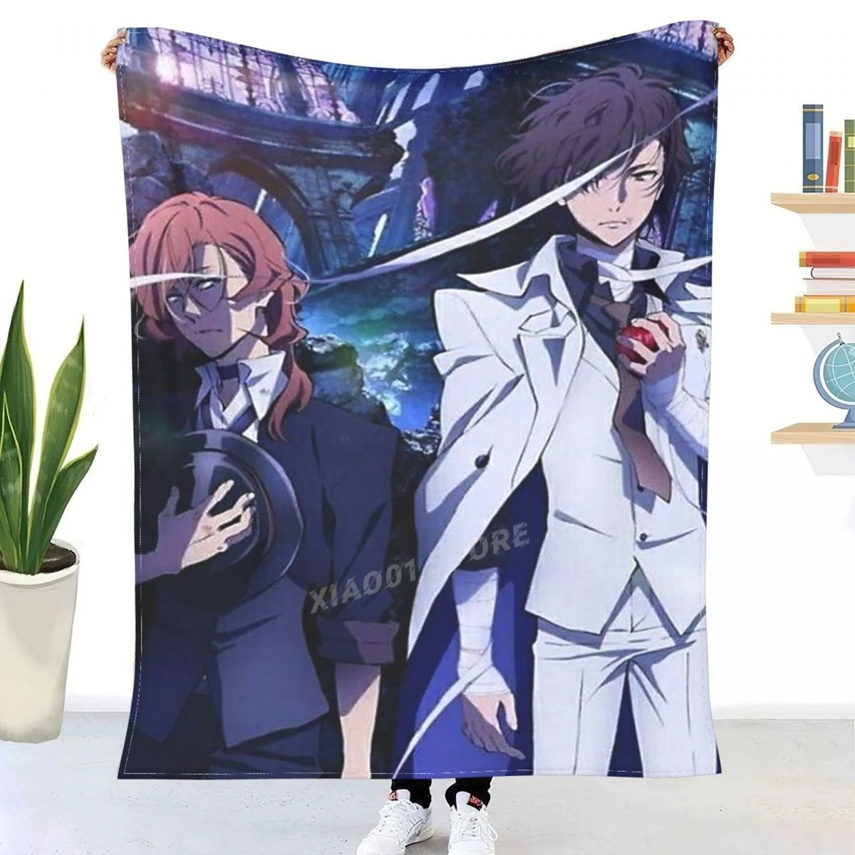 

Soukoku #2 Throw Blanket Sherpa Blanket Bedding soft Blankets